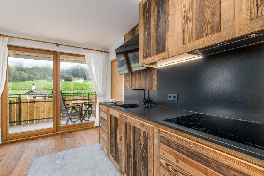 Ferienwohnung Mair Am Bach ブルーニコ エクステリア 写真